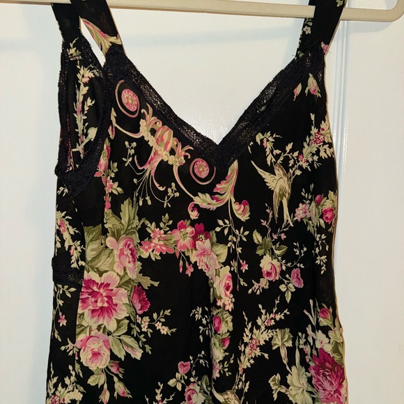 Oscar de la Renta:Three Piece Pajama Set: Robe, Pants & Matching Camisole SMALL - Picture 8 of 15
